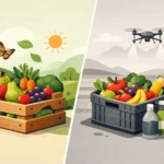 Økologiske frugtkasser versus konventionelle