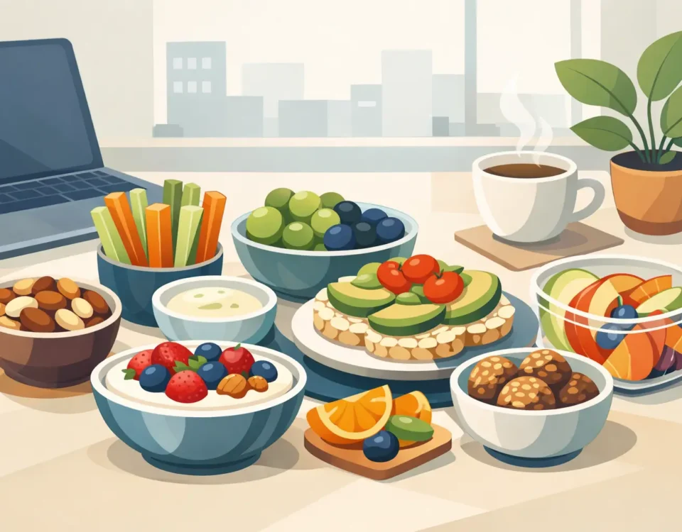 7 sunde snacks til kontoret, der bliver spist