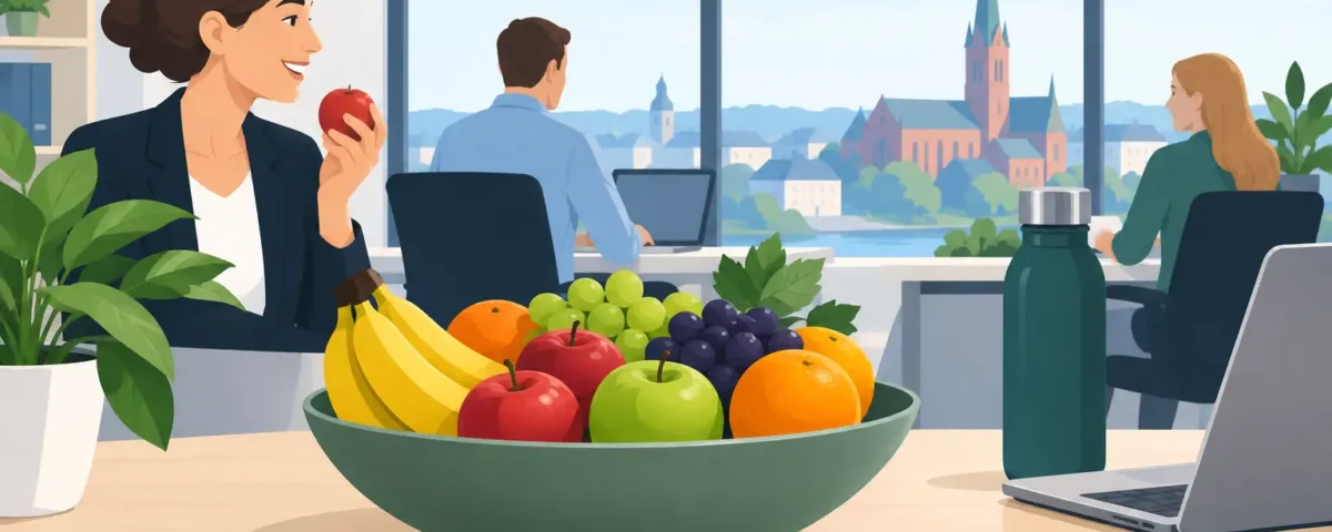 Frugtordning Kolding der passer til arbejdsdagen
