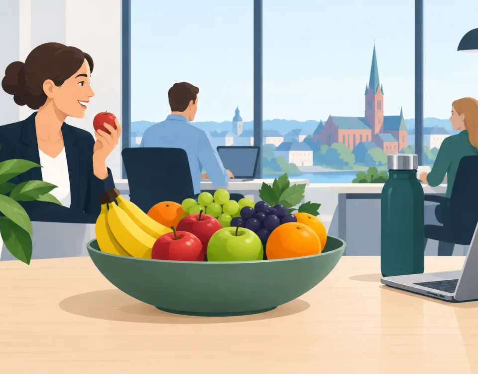 Frugtordning Kolding der passer til arbejdsdagen