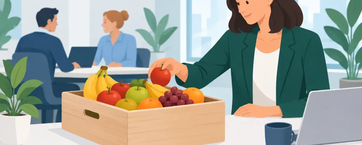 Sådan tilpasser du ugens frugtkasse på kontoret