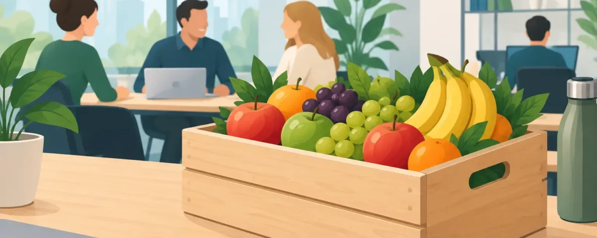 Guide til økologiske frugtkasser på jobbet