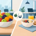 Kontorfrugt eller morgenmadsordning på jobbet?