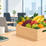 Økologiske frugtkasser anmeldelse til kontoret